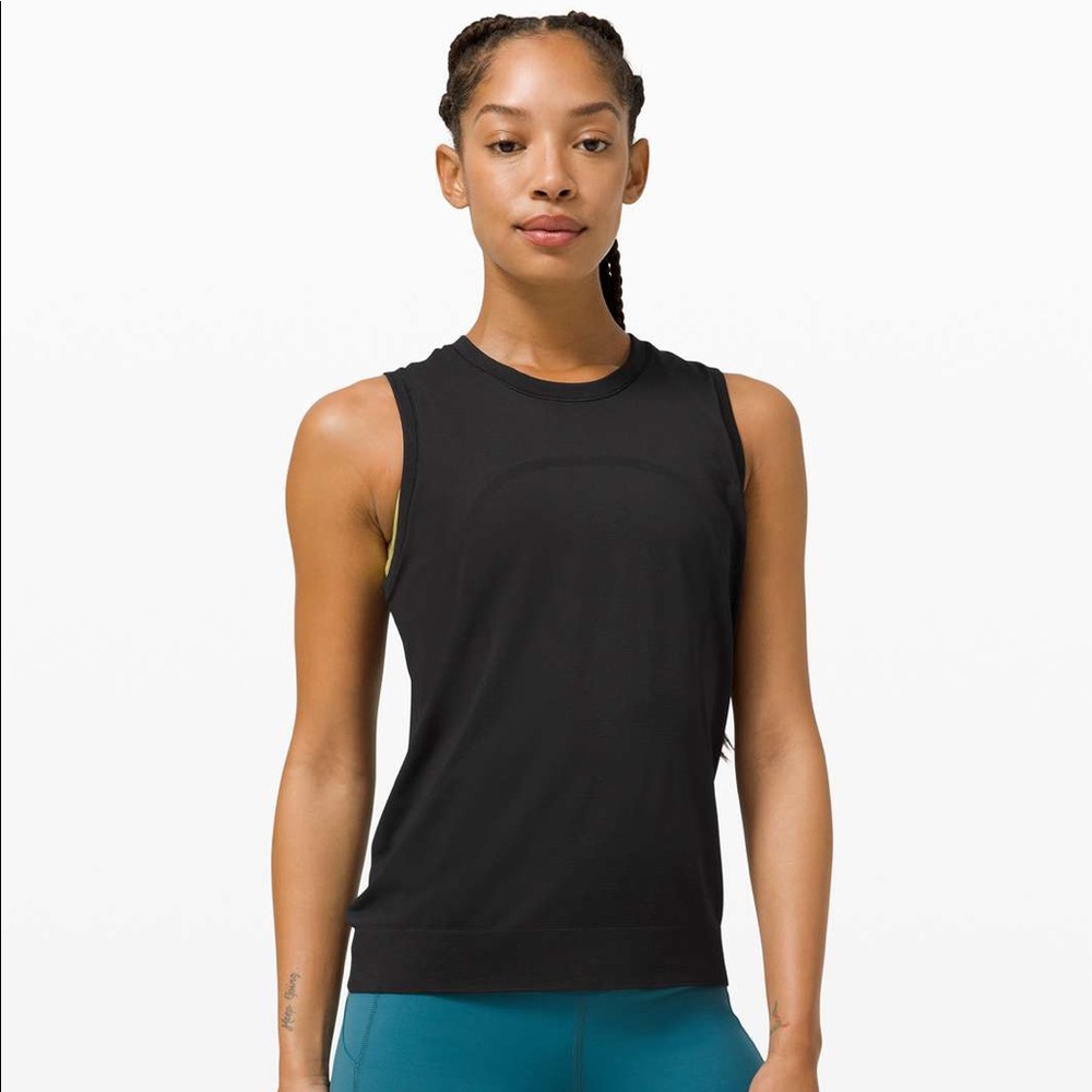 Lululemon Swiftly Muscle Tank -  Black